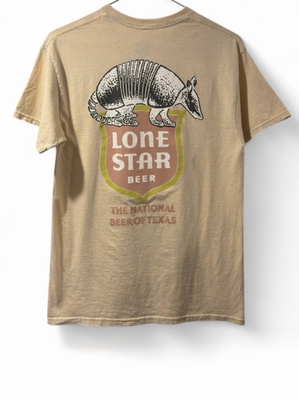 NWT Men’s Lone Star Beer Armadillo Graphic T-Shirt Size Medium